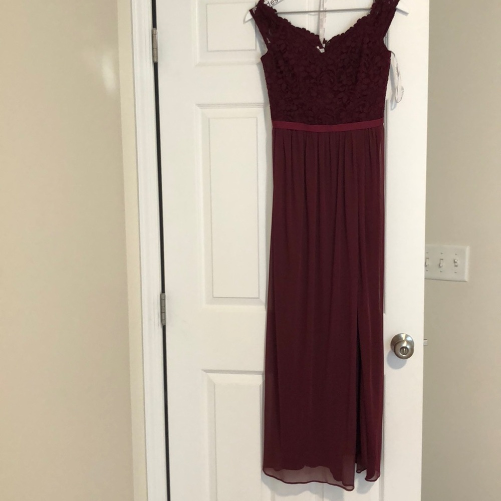 David’s Bridal Bridesmaid Dress